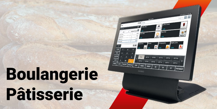 Caisse tactiles pour boulangerie pâtisserie
