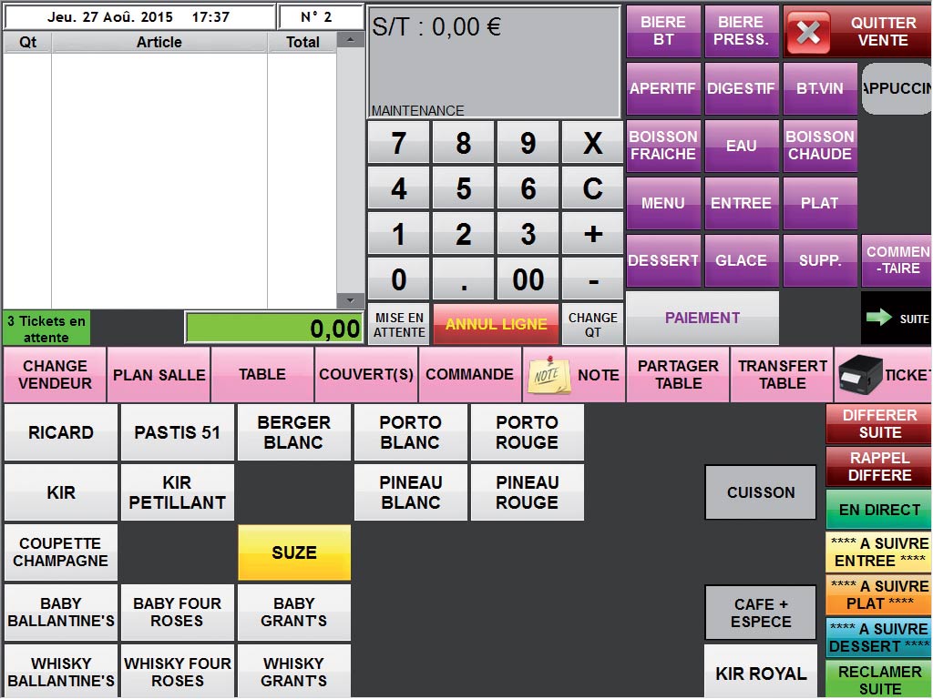 Ecran programmable Sharp One Touch